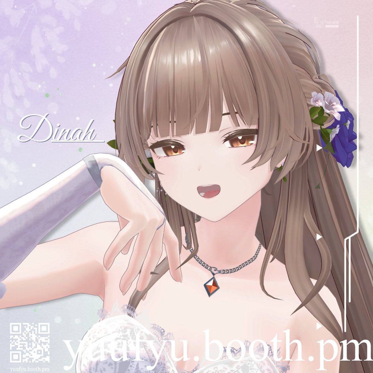 yuufyu's tweet photo. 【本日発売】
オリジナル3Dモデル「ダイナ - Dinah -」

ついに販売開始しました！✨
発売記念として、2026.04.30まで期間限定セールを実施します！

💰 定価：6,000円 ⇒ セール価格：5,000円

※ Boothページはリプライ欄を参照

たくさん可愛がっていただけると嬉しいです！
#Dinah3D https://t.co/zbZ2m0w6Kw