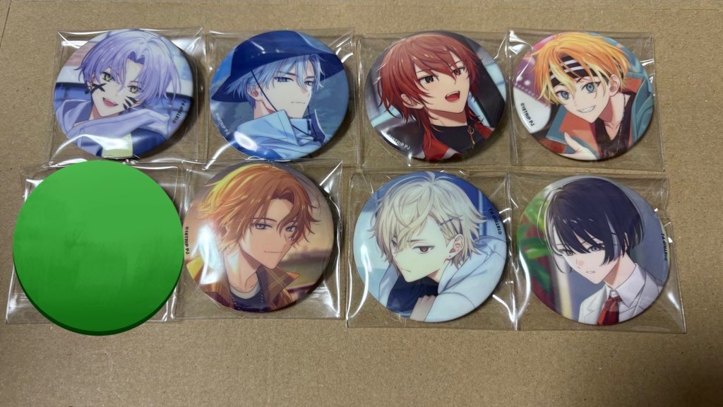 交換譲渡】 18TRIP エイトリ キャラバッジコレクション vol.6 缶バッジ