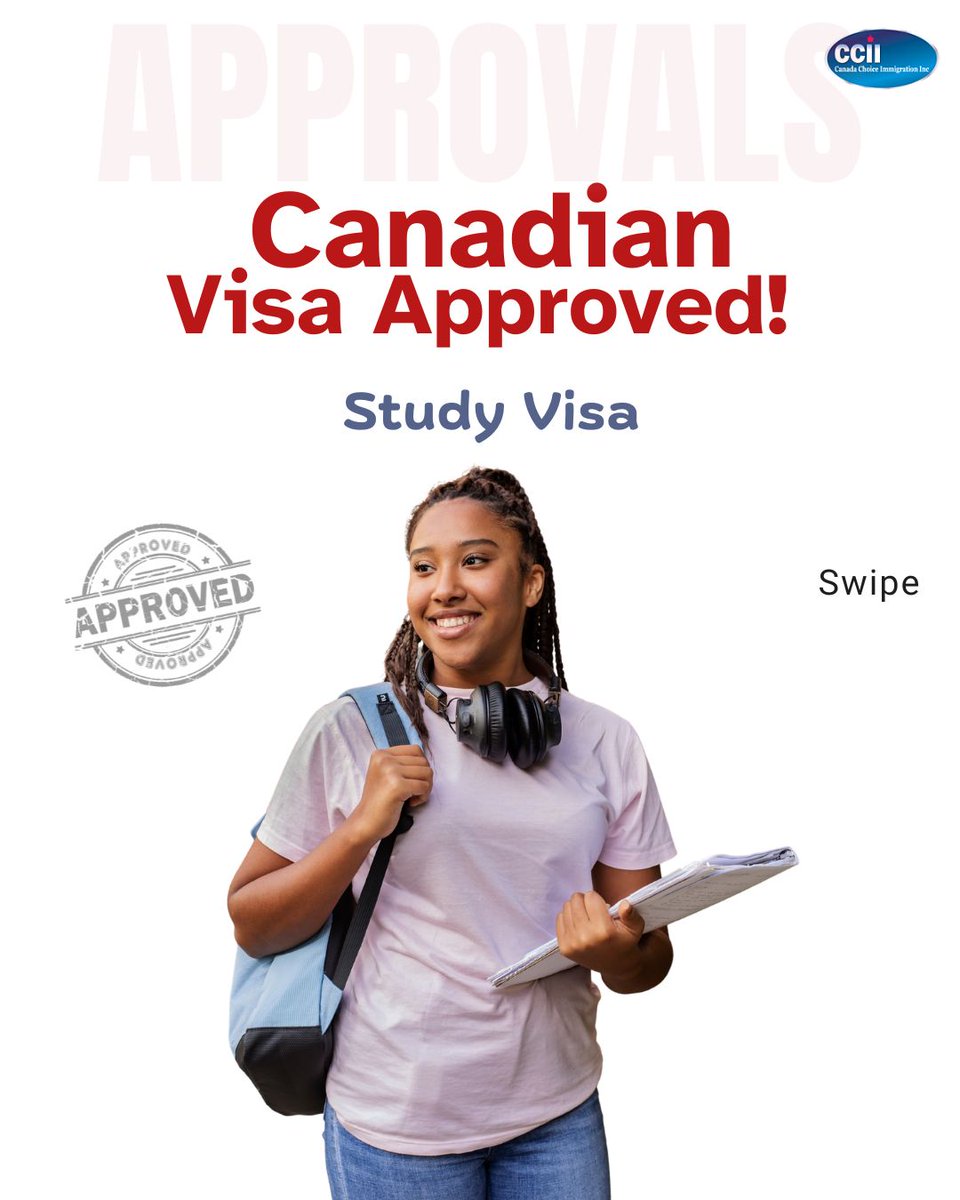 canadachoice1's tweet image. .
Congratulations to our super cooperative client.

Your own Canada study visa will be approved this 2026!

Send us a DM today and let’s get you started already.

#studyIncanada #visaapproved✔️ #canadianDream #canadachoiceImmigrationinc #successstories