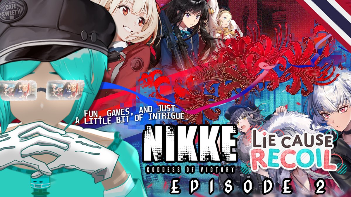 kawaneriglassie's tweet image. เด็กสาวผมฟ้า กับ ความตายที่ตามเธอ...
The Blue-Haired Girl and the Death That Follows Her...

[ NIKKE x Lycoris Recoil : Lie cause Recoil | EP.2 ] ด้านมืดที่ไร้เดียงสา นำปัญหามาคาเฟ่

| 09:00 PM GMT+7 | 07:00 AM MST |

#KWlive #KWVtuber #ProjectGlassie #VtuberTH