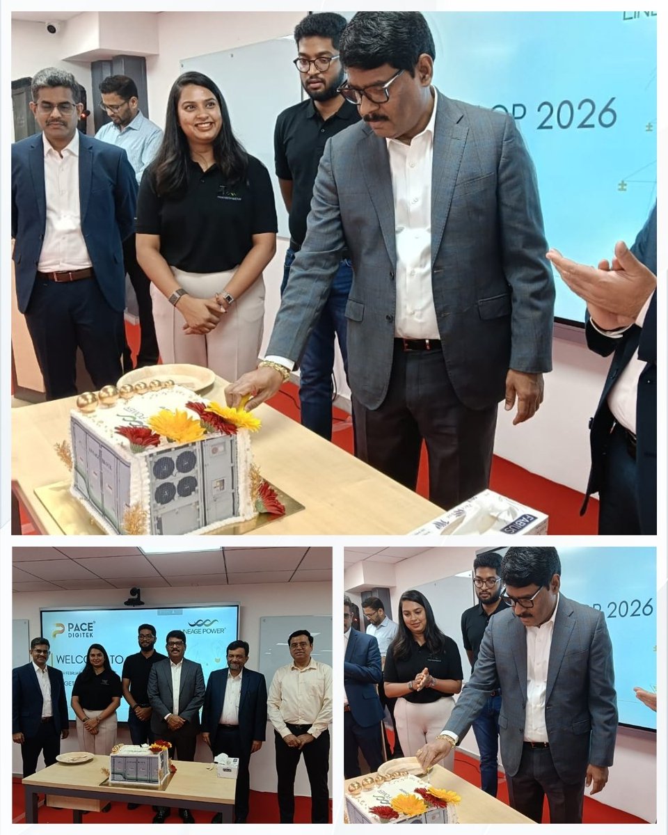 Proud moment for Pace Digitek &amp; Lineage Power 

100th in‑house engineered BESS container delivered from our fully automated facility with 5 GWh capacity powering India’s energy future

#PaceDigitek #LineagePower #BESS #CleanEnergy #InfraGrowth