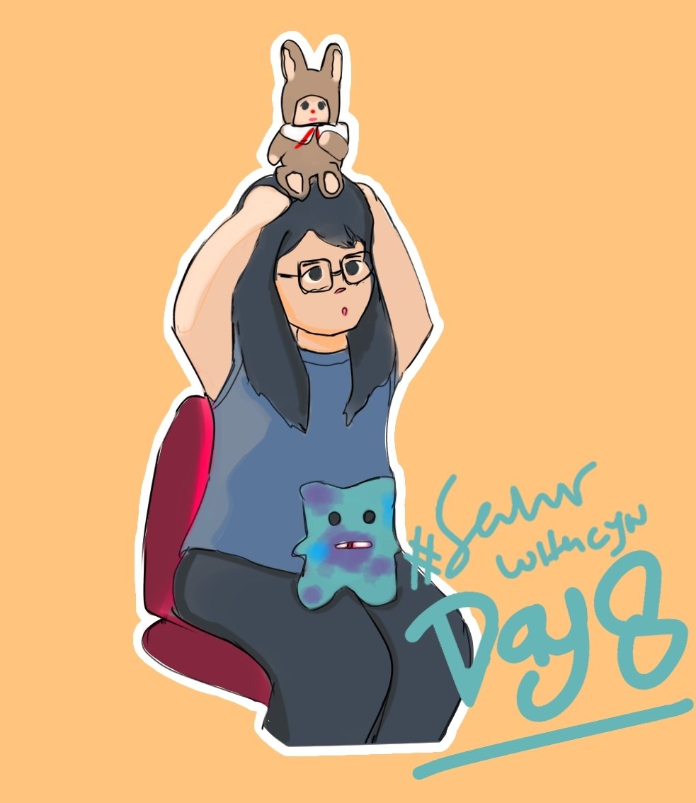 Day 8 #SahurWithCyn pt. 3
cici <a href="/Y_CynthiaJKT48/">Cynthia Yaputera</a> &amp; boneka boneka kesayangan wkwkwk..
#TogetherWithCyn
#absencyn 
#48Artspace #Ramadhan48artgallery