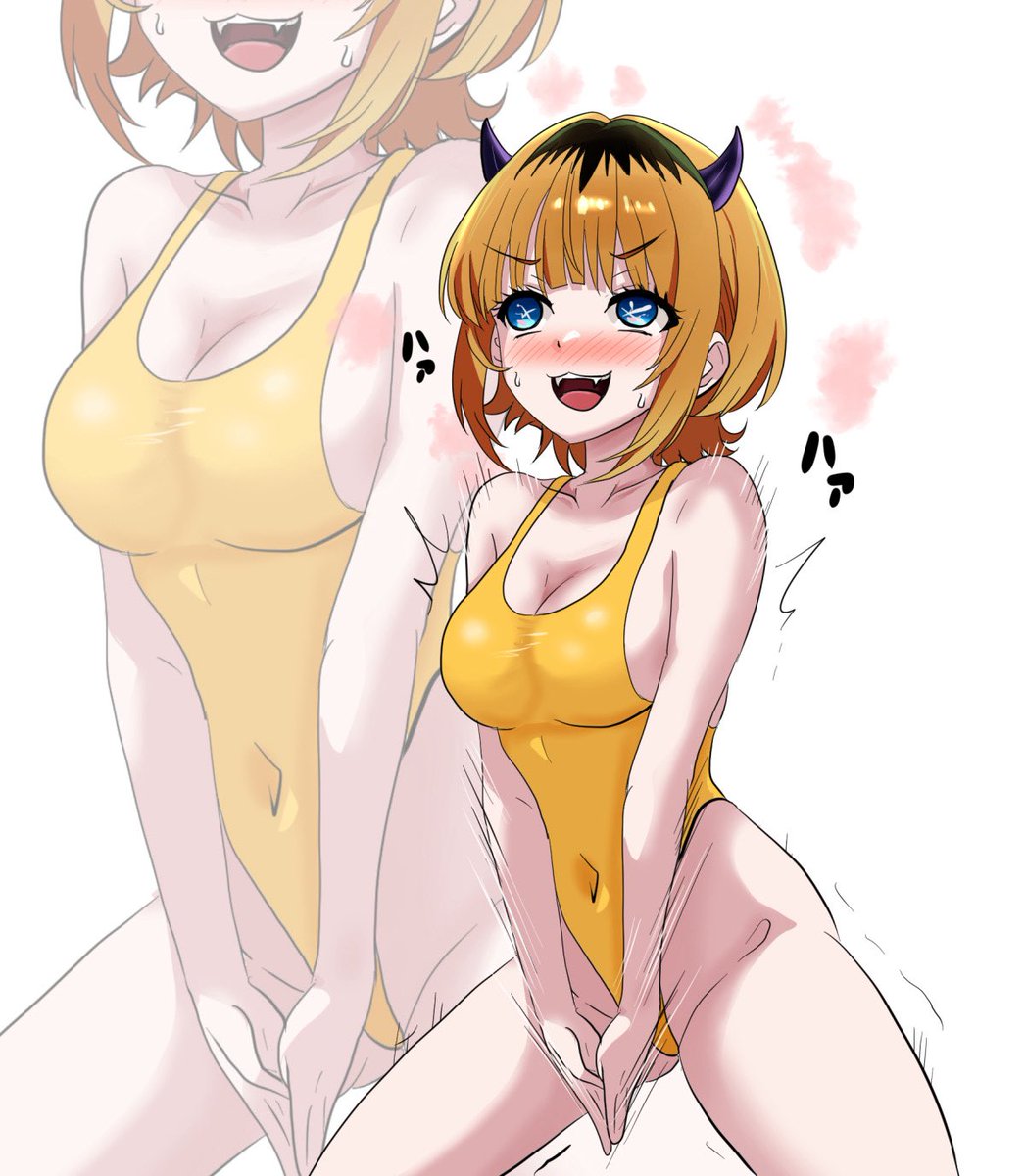 そして推しの子新規絵!_(:3」z)_ハイグレ人間MEMちょ‼︎これでメインどころは揃ったぜ‼︎ 