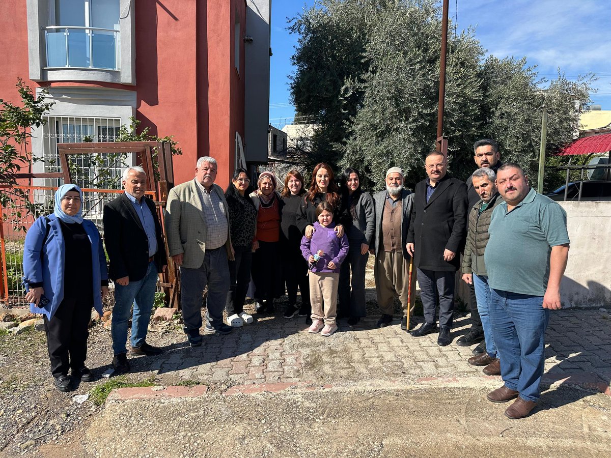 📍Çavuşlu Mahallesi - Ahde Vefa Ziyareti

TBMM Başkanlık Divanı Kâtip Üyemiz ve AK Parti Mersin Milletvekilimiz Sayın Av. Havva Sibel Söylemez, Kadın Kolları Başkanımız Sayın Aysun Taş, Gençlik Kolları Başkanımız Sayın Ilgar Kemal Bulut ve İlçe Teşkilatımız ile birlikte,