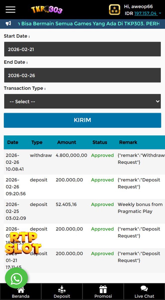 Tkp303slot's tweet photo. Update Slot Gacor Hari Ini Tanggal 26/02/2026 Di TKP303 Games Sweet Slot Mania RTP 95%
Link Alternatif : https://t.co/P82lF1cjIS
#Tkp303 #slotgacor #slotgacorterbaru #slotgacorhariini #slotdepoqris #judionlineresmi #modalreceh #JUDIONLINE #slotpgautovip https://t.co/8205RuakqB