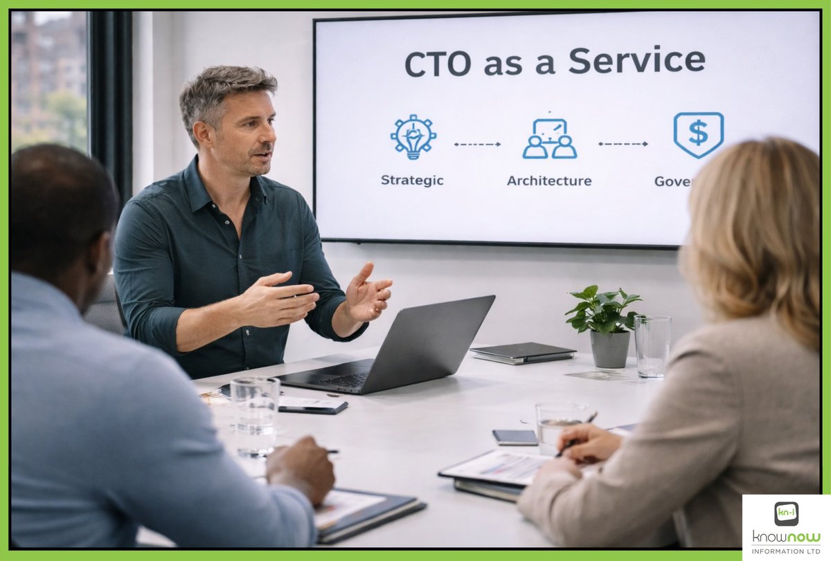 You may not need a full-time CTO.
You do need clear technical leadership.
CTO as a Service provides strategic oversight, architecture clarity, and risk control.
kn-i.com/cto-as-a-servi…