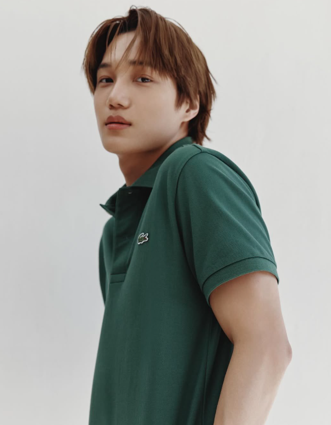 AboutMusicYT's tweet photo. EXO's Kai becomes the new brand ambassador for Lacoste. https://t.co/l4ZRdegd56
