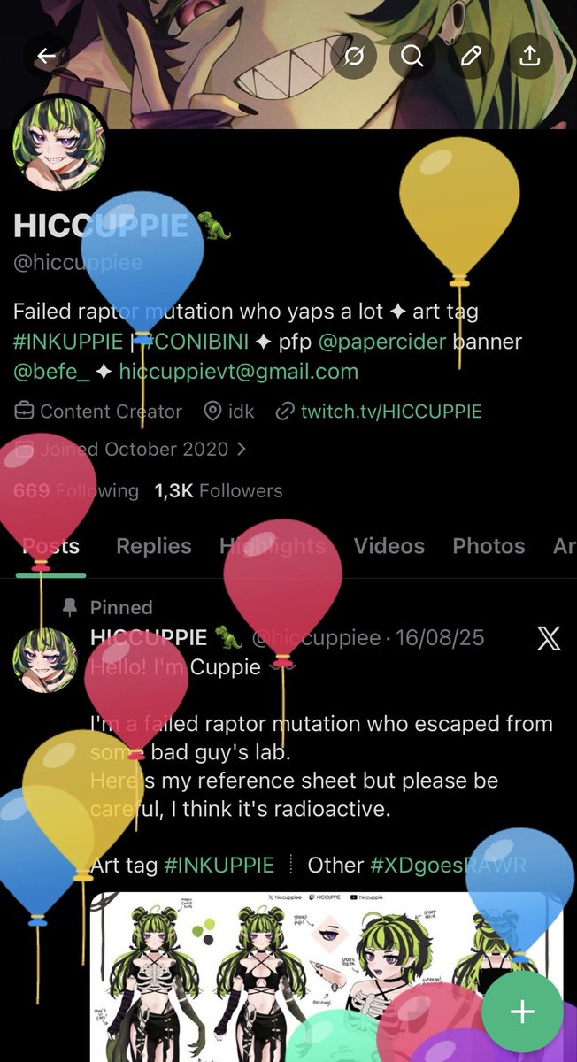 HICCUPPIE 🦖 tweet media