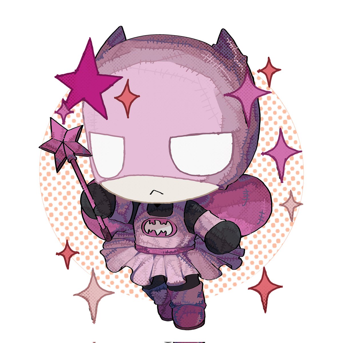 🧚🏻‍♀️🦇：🪄💕💕
#dc
#Batman
