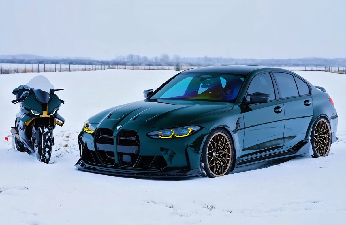 Cold outside ❄️
But the engine’s still warm 🔥.

Snow can’t freeze ambition.
Silence can’t stop momentum.

→ Built different. 
→ Moving differently.

Who’s riding with this energy? 👇