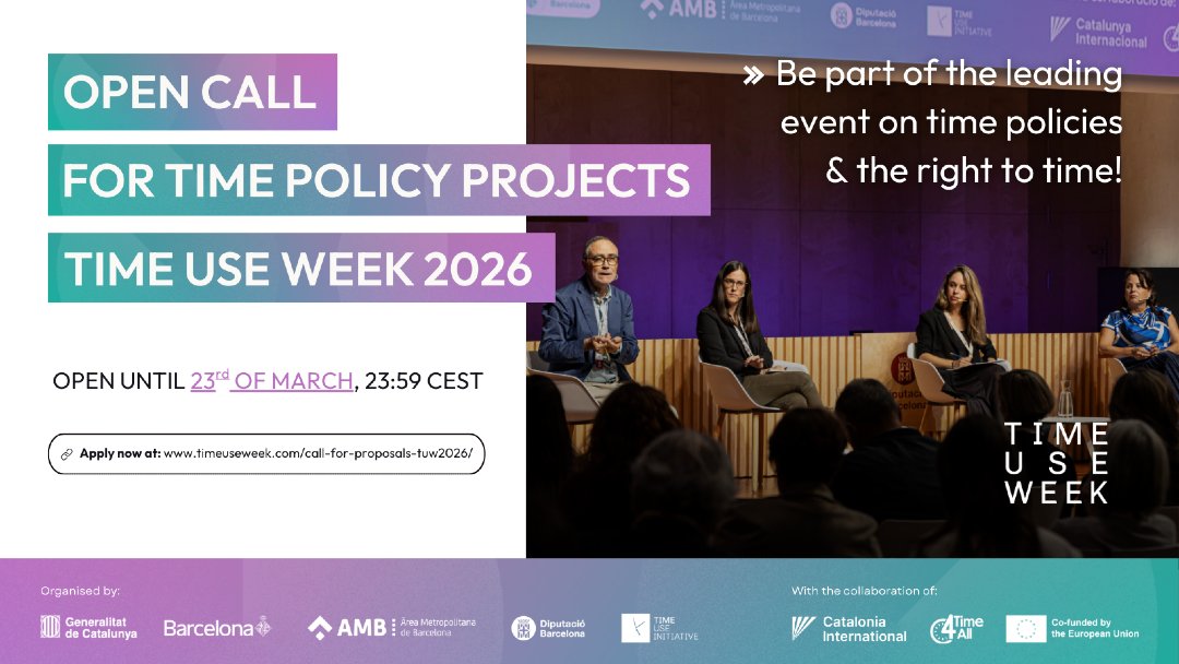 Time Use Initiative - TUI tweet media