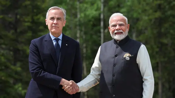 IndiaToday's tweet image. Canadian PM Mark Carney to arrive in India shortly on 4-day visit

LIVE Updates: intdy.in/rmjufz

#MarkCarney #India