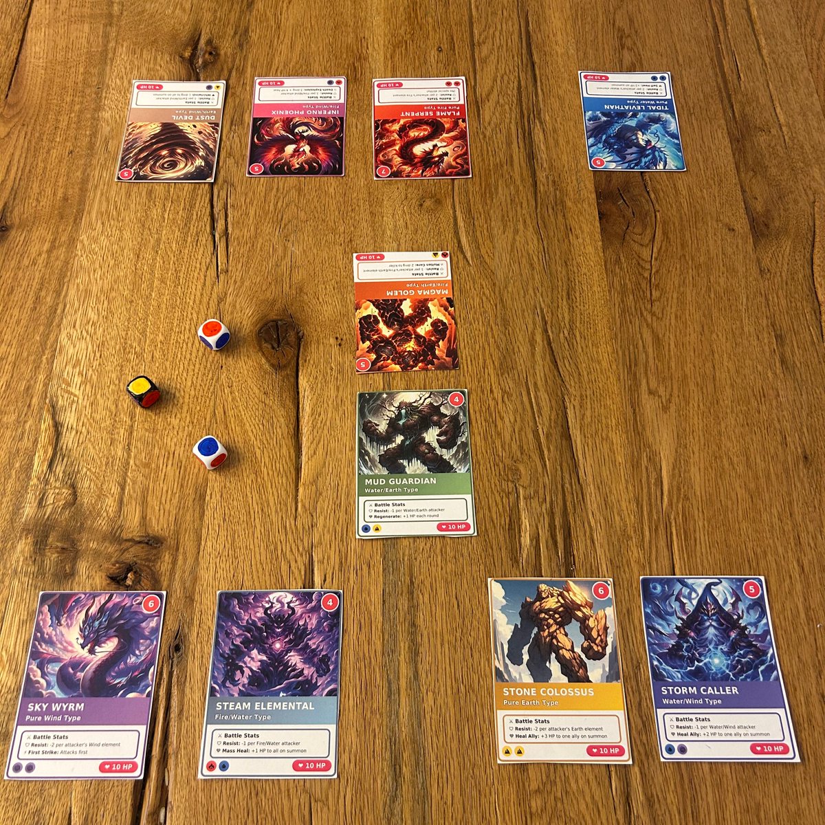 Elemental Beasts: Dice Duel tweet media