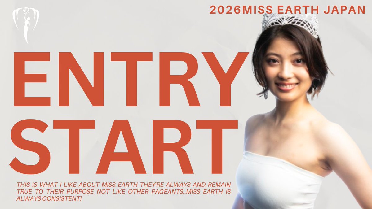Miss Earth Japan tweet media
