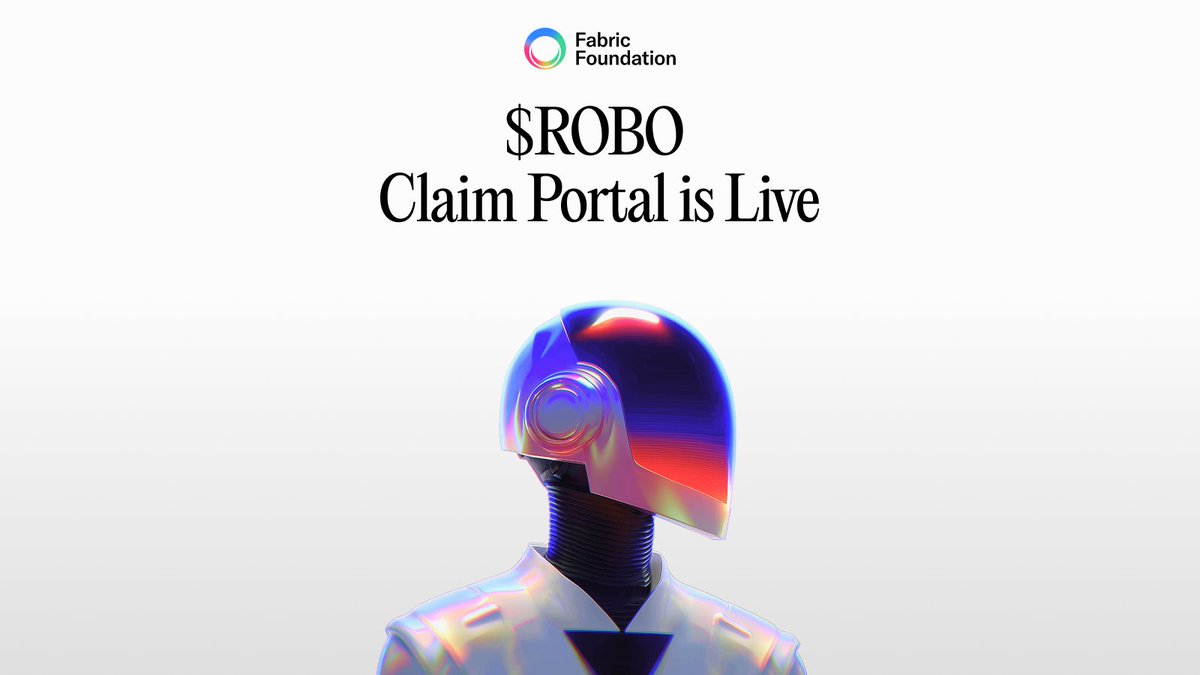 The $ROBO Claim Portal is now open for those who were eligible and signed the terms and conditions.

Users can claim their $ROBO until March 13 at 3:00 AM UTC.

Claim Portal: claim.fabric.foundation