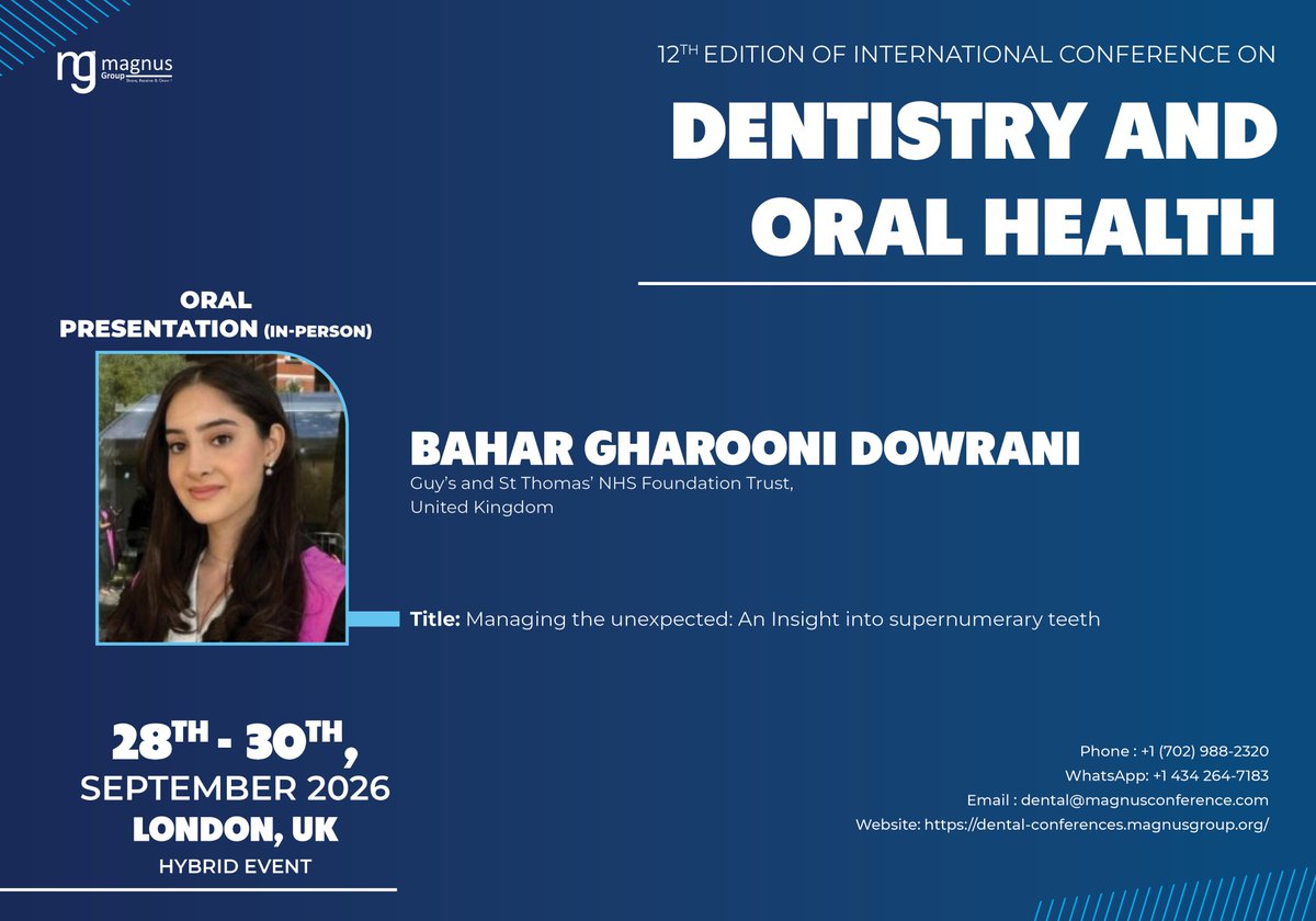 Dental Conference tweet media