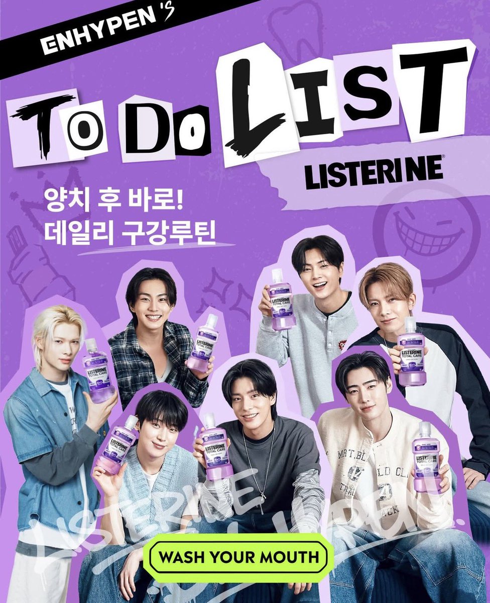 เราไปสอบถามทางเพจ Listerine ทางแอดมินบอกว่าคอลเลคชั่น Enhypen x Listerine จะเข้าไทยช่วงกลางปี ประเทศจะมีสินค้าเอนไก่เพิ่มแล้ว😭

#엔하이픈 #ENHYPEN