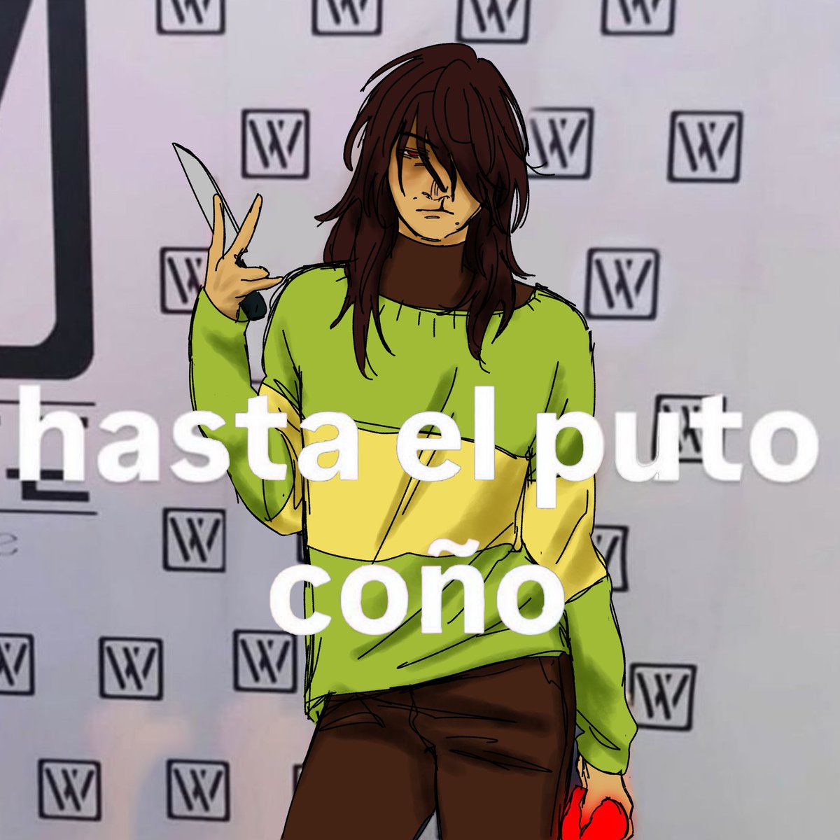 Hasta el puto coño 🗣️ #deltarune #krisdreemurr