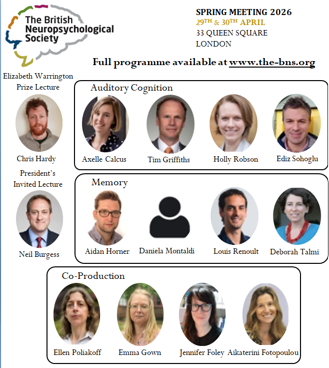 The British Neuropsychological Society tweet media