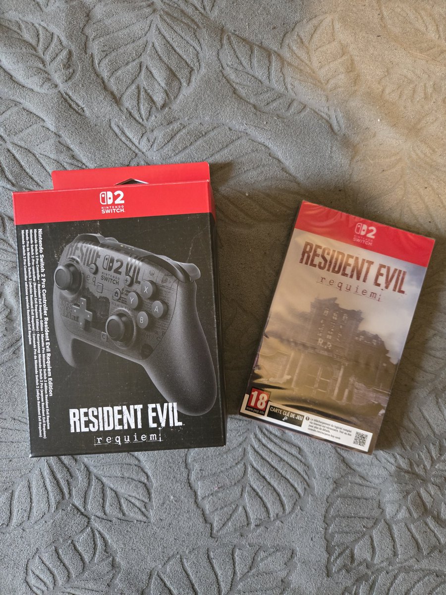 _MattOTH_'s tweet photo. La suite des des réceptions #ResidentEvilRequiem
#collection
#NintendoSwitch2ProController
#nintendoswitch2 https://t.co/8REgeZAlzY