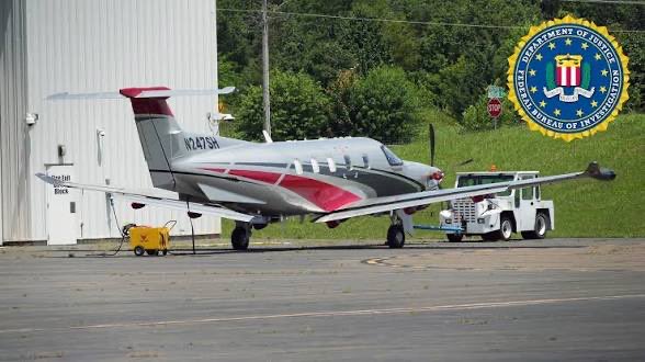 NCAirspace's tweet photo. JENA2  B757 (N119NA) , PC-12 (409DA) both Department of Justice aircraft , PC-12 (N247SH) FBI all landing at Louisville, Kentucky (KSDF) this morning!

https://t.co/cmGto4eiaA https://t.co/NXqrXQGPDz