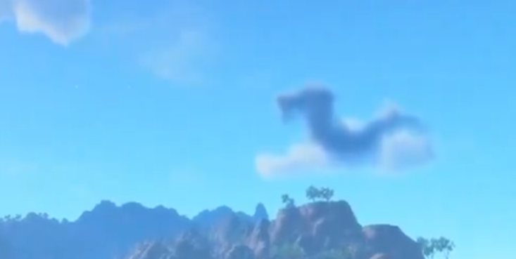 aquawott_'s tweet photo. @Pokemon Legendary probably doing his best to blend in with the clouds https://t.co/FSsddHb05R