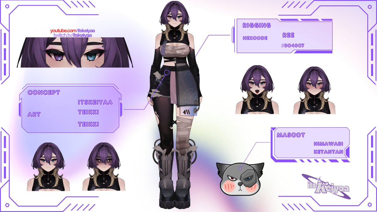 HI! Your chaotic mess is here~

Channel : 
Twitch &amp; Youtube : itskeiyaa
ART : <a href="/Teikki_/">Teikki ✦ VARTIST</a> 
Rig : <a href="/_reeee_e/">Ree | Live2D ✧</a> 
TAGS : #KeiyaArt #KeiyaaITSlive