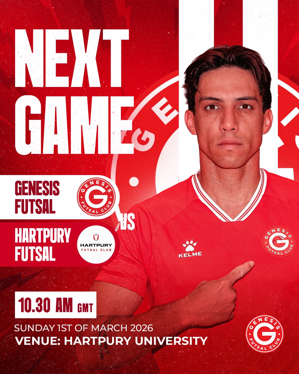 Genesis Futsal Club 🔴⚪️ tweet media