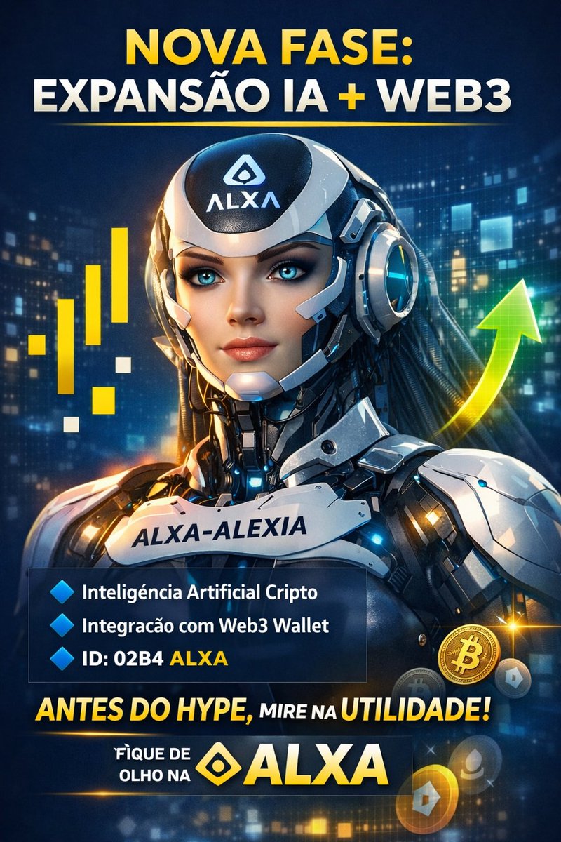 alxateamALEXUA's tweet photo. 🚀 IA + Web3 está iniciando uma nova fase no mercado cripto.
Os grandes movimentos começam antes do hype.
Projetos com utilidade real ganham destaque — fique de olho na ALXA 👇
🤖 Inteligência Artificial
🔐 Integração Web3 Wallet
🆔 ID: 02B4
#Crypto #Web3 #AI #ALXA #Altcoins 🚀 https://t.co/26Sq2fovtz