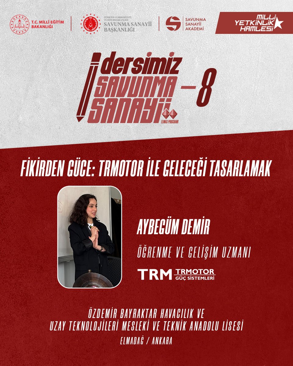 Savunma Sanayii Akademi tweet media