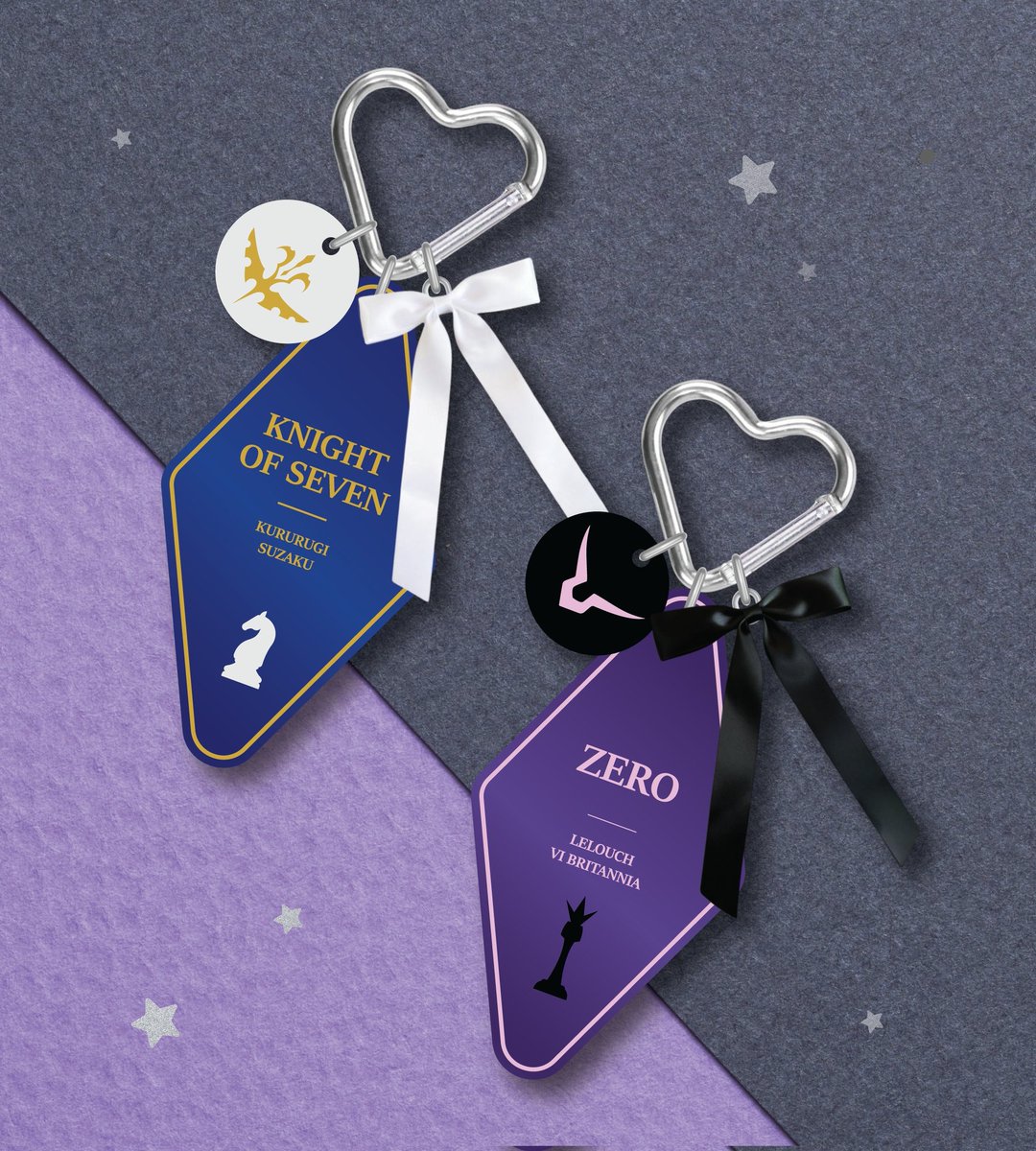 Knight of Seven &amp; Zero
#Suzalulu Acrylic Keychain For #CQ9 💙💜