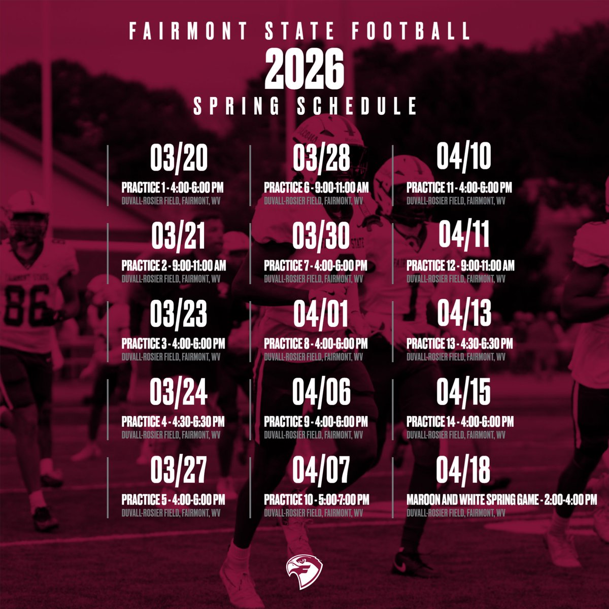 Fairmont State Football tweet media