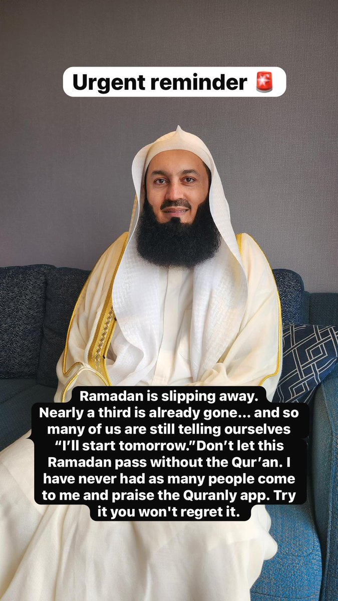 Ramadan!

30% gone already 

quranly.app