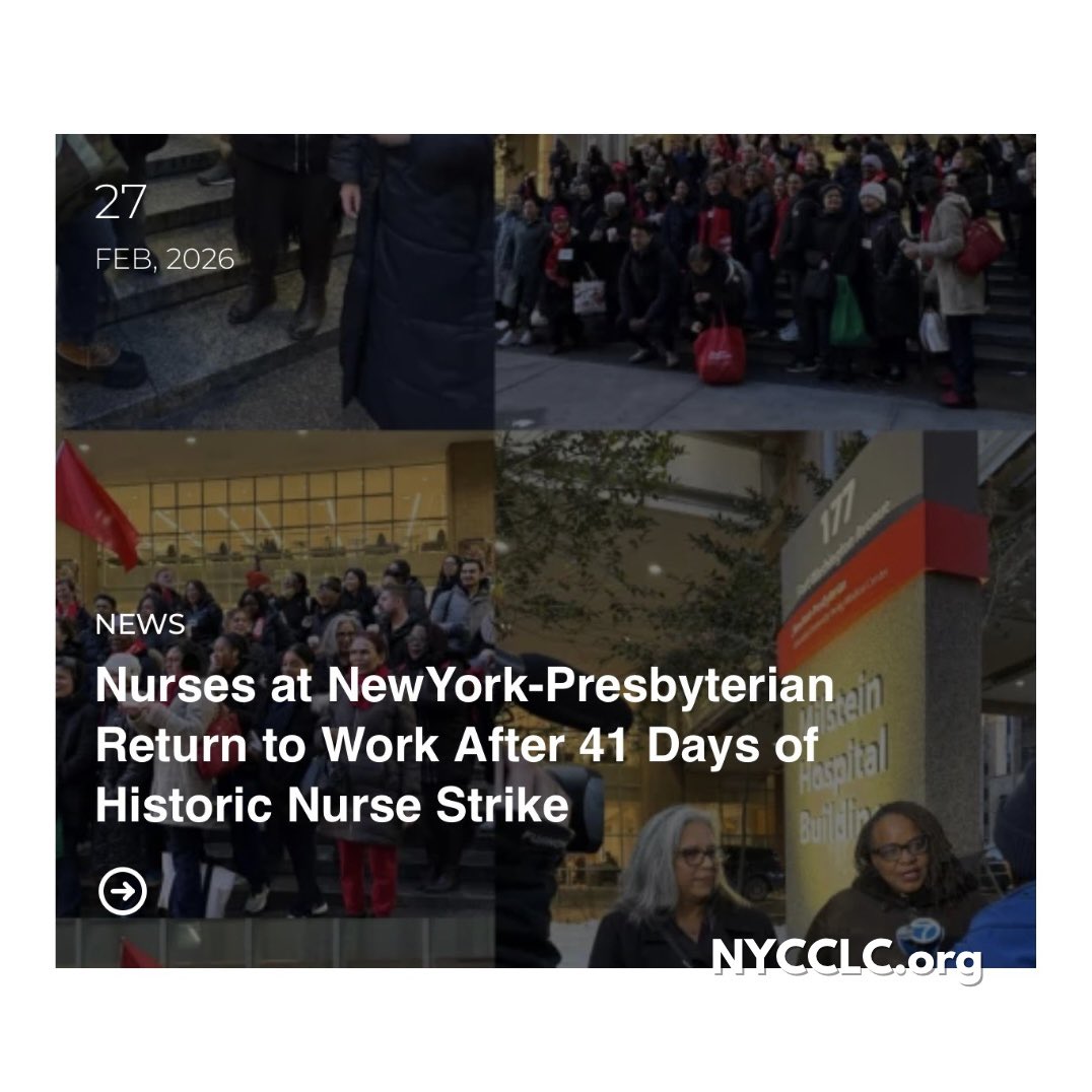 NYC CLC, AFL-CIO tweet media