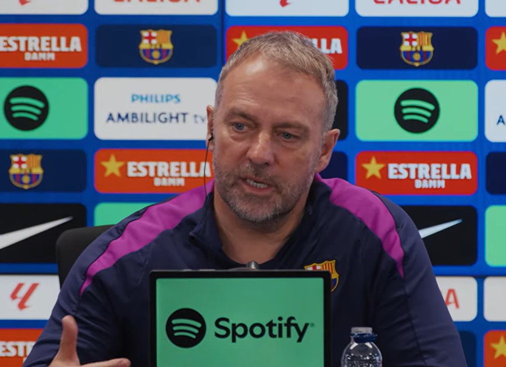 تتصدرون الآن الدوري.. هل تعتبرون أن هناك مباريات مفتاحية للفوز بالليغا؟

فليك: لا يزال الطريق طويلًا حتى نهاية الدوري، لكن كما أقول دائمًا، فوزك بمباراة، يعني مباراة أقل. وهذا يعني أيضًا فرصة أكبر لتحقيق المركز الأول. الأهم أن نقوم بعملنا، وأن نفوز غدًا على ملعبنا.