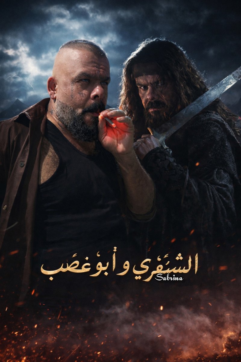 #منذر_رياحنه يثبت مرة جديدة إنّه ممثل من طراز نادر. قوته مش بس بحضوره وهيبته، لكن بقدرته المدهشة على التنقّل بين الشخصيات وكأنّه يولد من جديد في كل دور. بين #الشنفرى بكل ما فيه من كبرياء ووجع وشاعرية،و #أبو_غضب  بما تحمله من اختلاف في الروح والتفاصيل. #أبطال_الرمال  #أعوام_الظلام