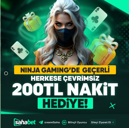 🎁 SAHABET BEDAVA NAKİT KOD KAZANDIN!
🎆 200TL DEĞERİNDE HEDİYE!

➡️ Kod:  Taking200Nakit27

➡️ TapKing Slot Ve Tapking Canlı Casino Oyunlarında Geçerlidir!

➡️ Minimum maksimum çekim 1000 TL'dir.