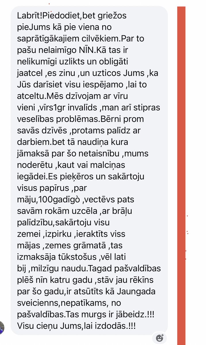 ‼️ Es darīšu visu, kas manos spēkos, lai negodīgo un prettiesisko nekustamā īpašuma nodokli atceltu❗️
Vai tas būs iespējams, atkarīgs no jūsu izvēles 3.oktobrī, kad ir Saeimas vēlēšanas.