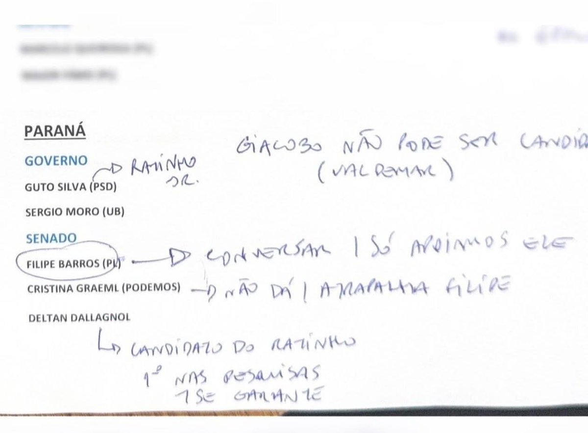 O vazamento prova a incompetência do filho do presidiário, não consegue ter cuidado com algo sigiloso.

O conteúdo prova que são uns escrotos, 15 milhões para alguém desistir de ser candidato? Que moral é esta? Além disto, descartam aliados igual lixo, ou seja, gente da pior