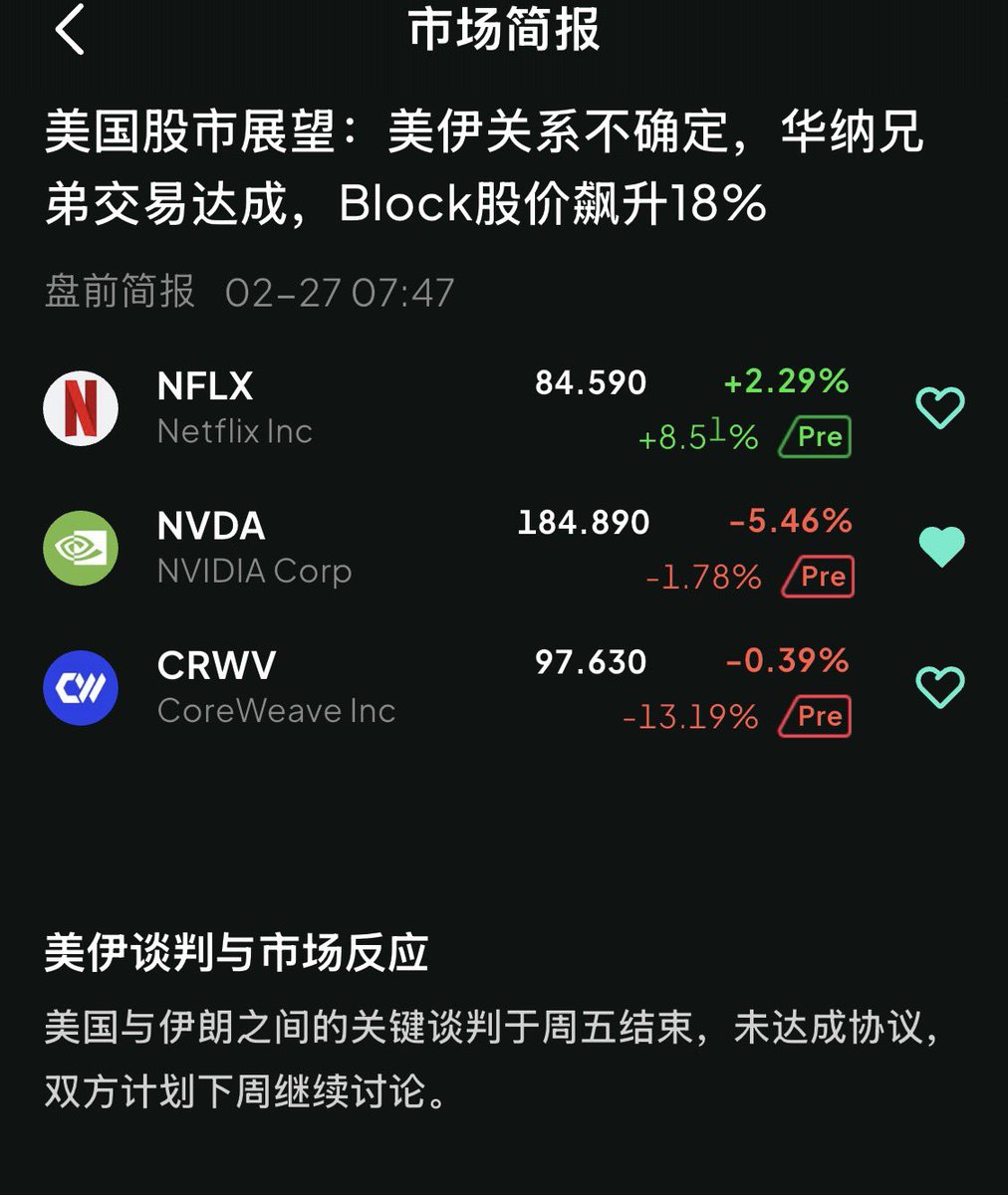 CaProtecTrading's tweet photo. 💸今日美股前导：2026-02-27 Panama
女神👸今天会来🌹

$SPX $QQQ $TSLA $SPY $DIA $NVDA https://t.co/Gejg31klUc