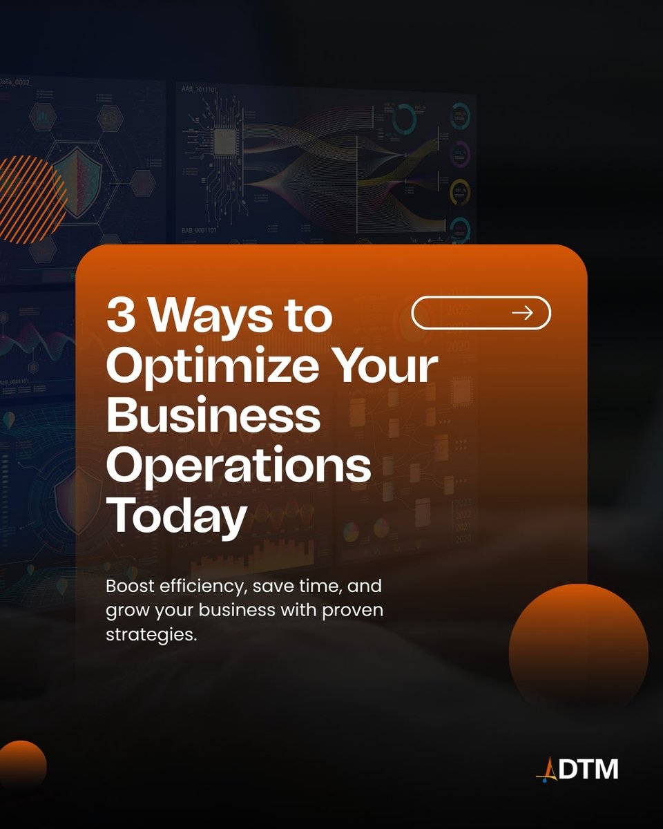 Adtm_Tech's tweet photo. Ready to take your business to the next ?
 
Start implementing, track your progress, and watch your operations run smoother than ever!

#ADTMTech #BusinessEfficiency #BusinessGrowth #Automation #TechForBusiness https://t.co/CgA8iV4ZE2