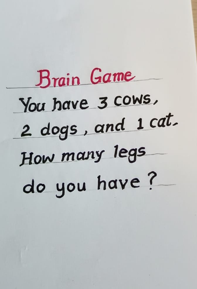 How many legs 🤔

0.0001% will be succeed