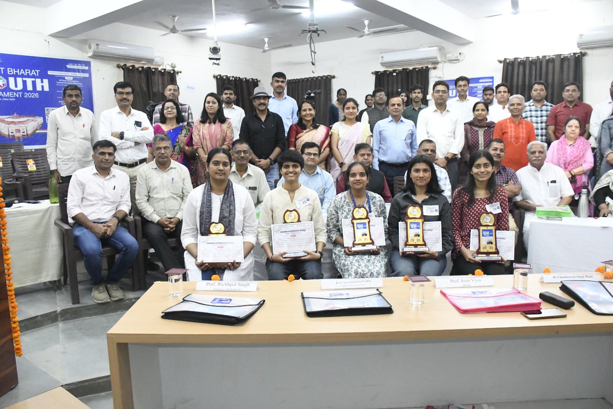 mybkjodhpur's tweet photo. VBYP 2026 organised at Govt College Jodhpur.
#Youth #VBYP https://t.co/BSyJFreZua