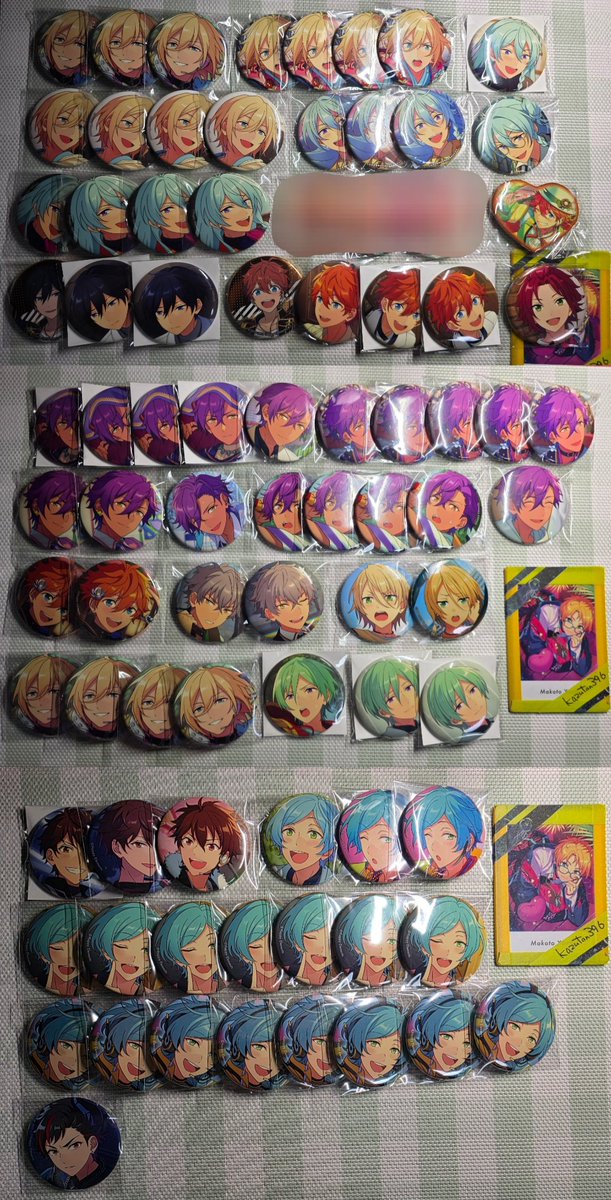 交換】あんスタ 缶バッジ 譲 :画像参照(星4缶) 求:画像4枚目 真 マーク