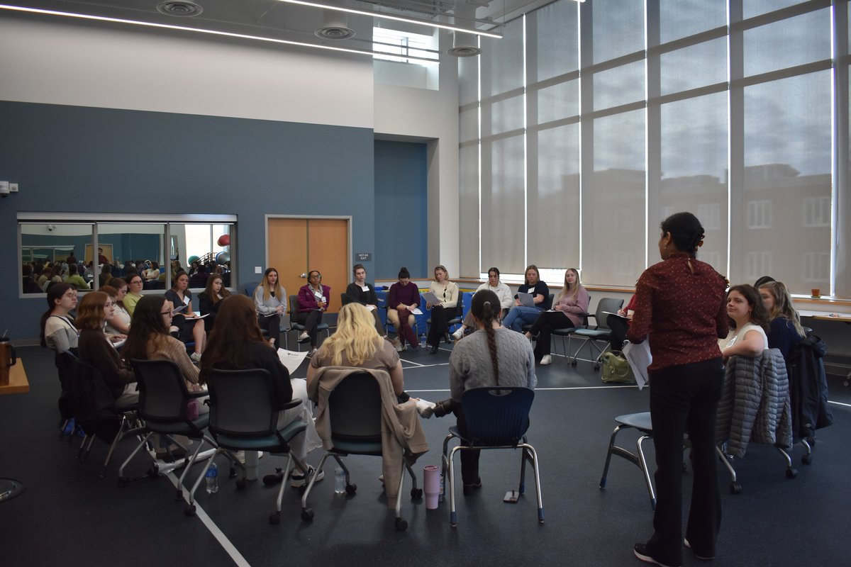 RUCPHHL's tweet photo. Dr. Jenny Hall, Associate Dean, Interprofessional Education and Practice, Director, Linville Center for Interprofessional Education and Practice AND Associate Professor within our Department of PHHL coordinated the Waldron College Interprofessional Case Study Event! Great day! https://t.co/riwtJXhRhB
