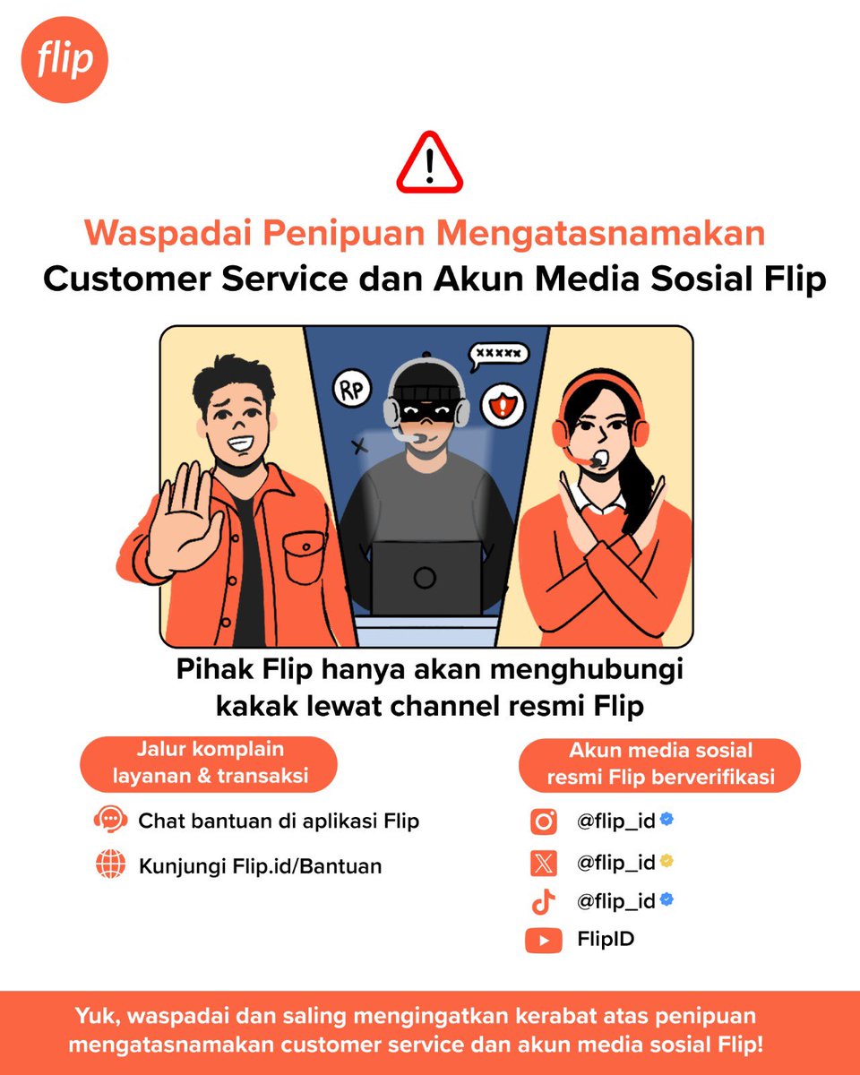 Flip - Semua Bisa Transfer Gratis tweet media