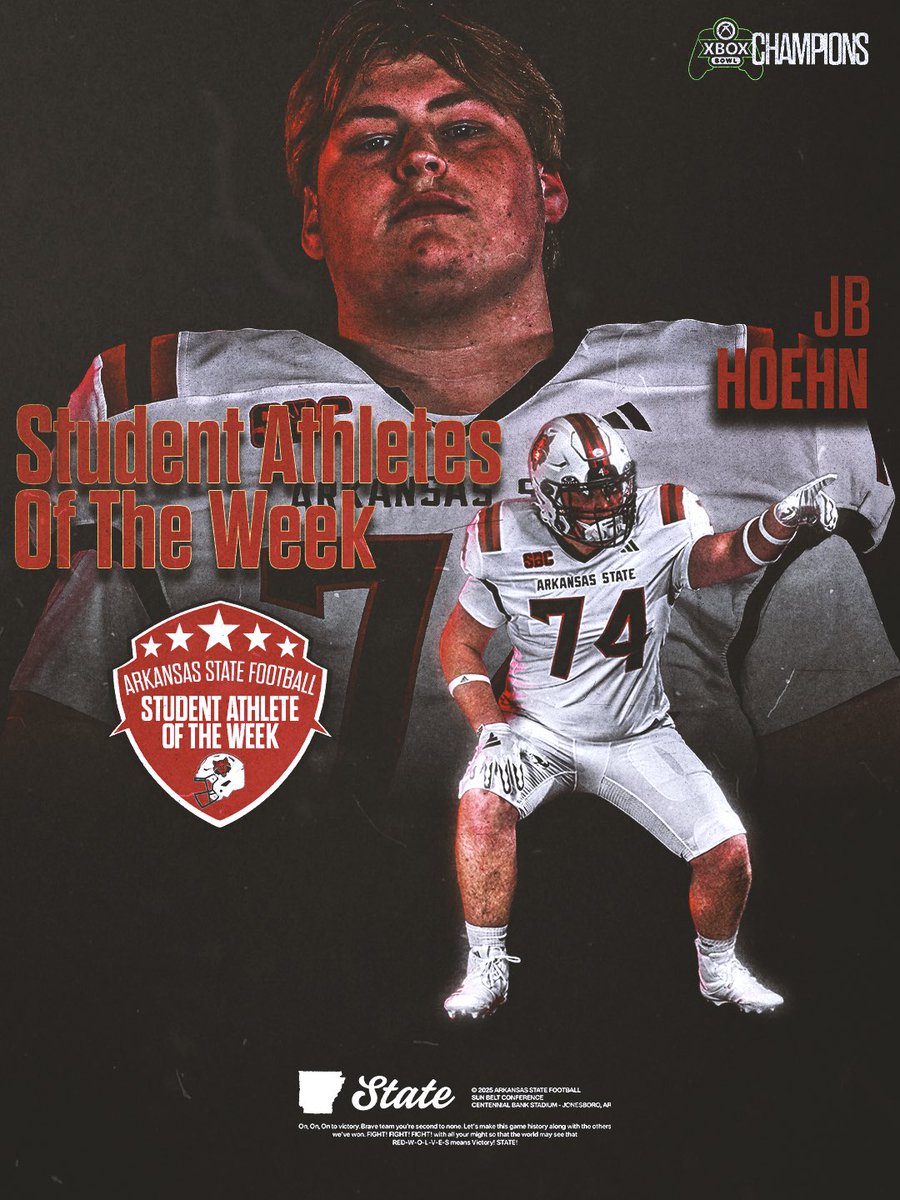 Arkansas State Football tweet media