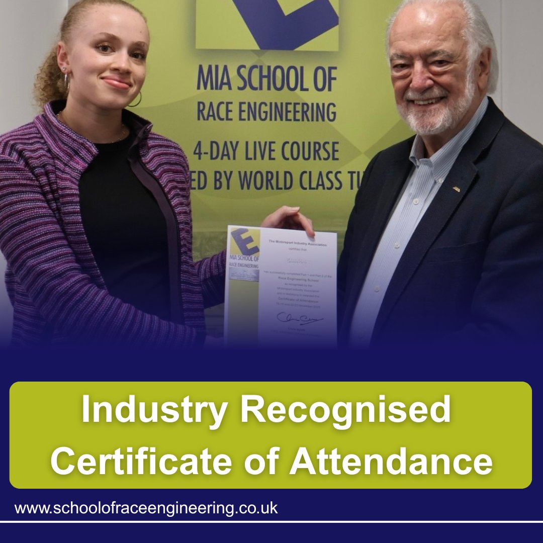 Did you know that upon completion of any of our courses you will receive an Industry Recognised Certificate of Attendance ❓

If you would like to find out more about any of our courses 📧 elinor.robinson@the-mia.com