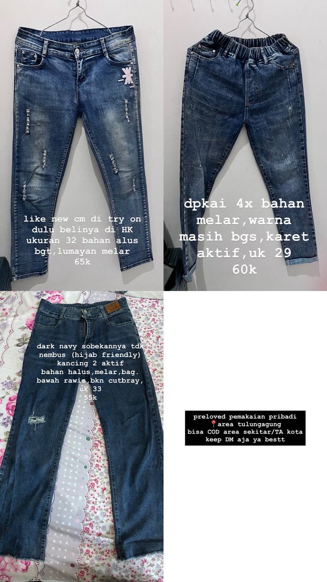 sparklesscry's tweet photo. PEMAKAIAN PRIBADI, COD AREA TULUNGAGUNG atau bisa dikirim juga guys kalo mau dikirim #zonauang #preloved https://t.co/qd1unvfVhM