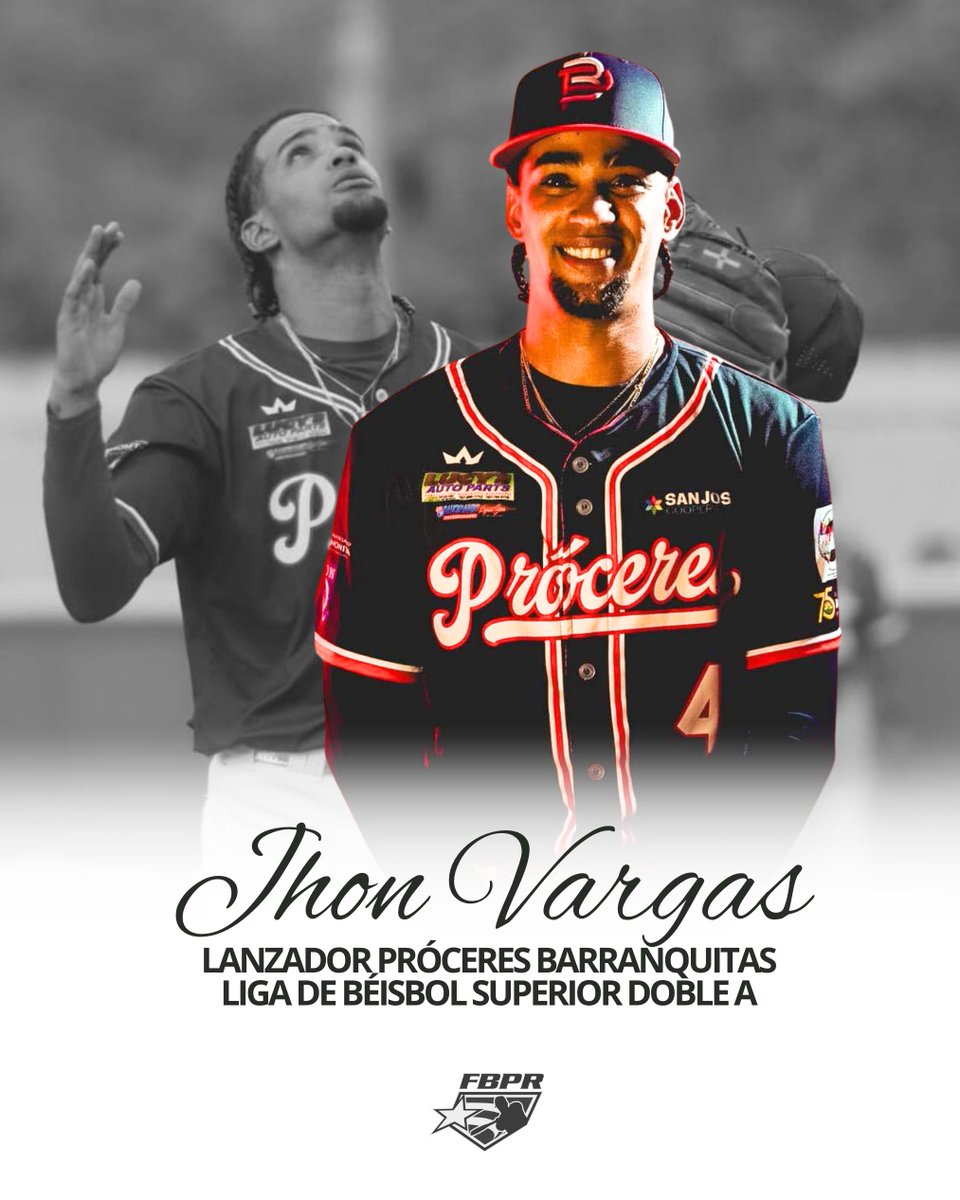 BeisbolDobleA's tweet photo. Lamentamos profundamente el repentino fallecimiento del estelar lanzador de los Próceres de Barranquitas, Jhon Vargas.

Ante esta dolorosa e inesperada pérdida, el juego programado para hoy viernes entre los Próceres y Criollos ha sido suspendido. 

Descanse en paz. https://t.co/qsx1N9IEVt